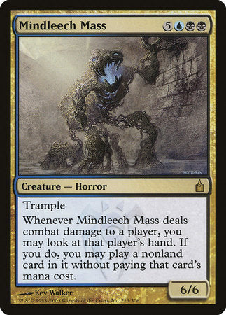 Mindleech Mass [Ravnica: City of Guilds] | Jomio and Rueliete's Cards and Comics