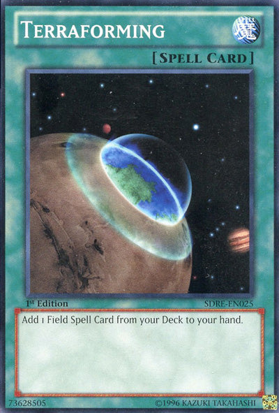 Terraforming [SDRE-EN025] Common | Jomio and Rueliete's Cards and Comics