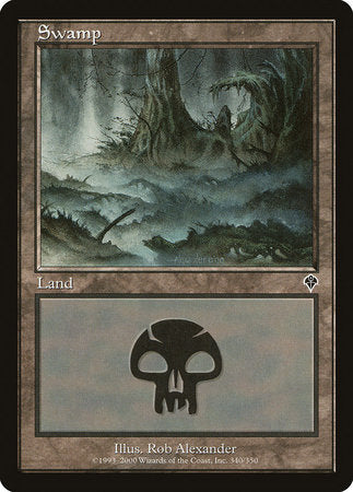 Swamp (340) [Invasion] | Jomio and Rueliete's Cards and Comics
