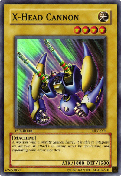 X-Head Cannon [MFC-004] Super Rare | Jomio and Rueliete's Cards and Comics