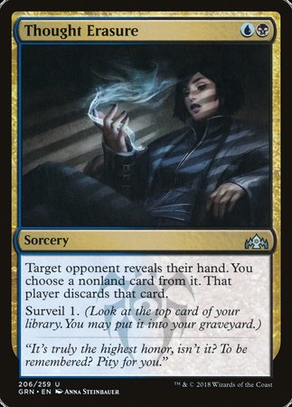 Thought Erasure [Guilds of Ravnica] | Jomio and Rueliete's Cards and Comics