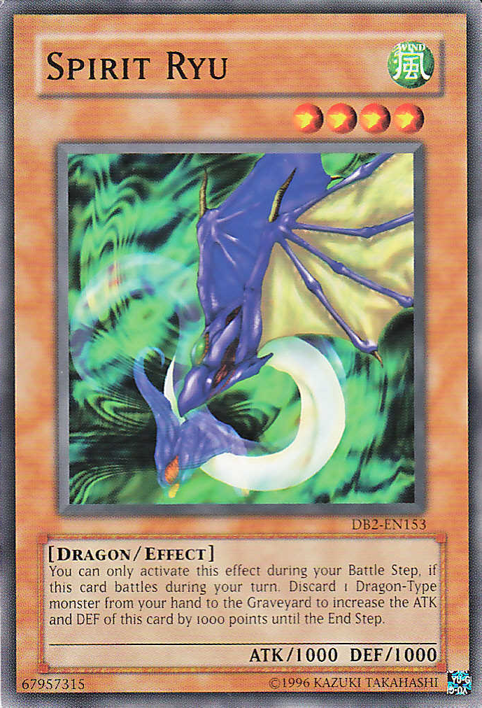 Spirit Ryu [DB2-EN153] Common | Jomio and Rueliete's Cards and Comics