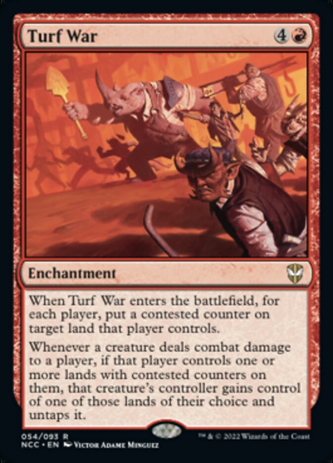 Turf War [Streets of New Capenna Commander] | Jomio and Rueliete's Cards and Comics
