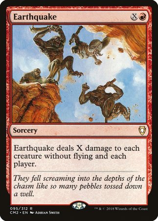 Earthquake [Commander Anthology Volume II] | Jomio and Rueliete's Cards and Comics