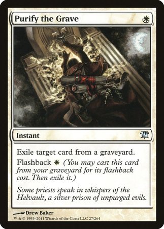 Purify the Grave [Innistrad] | Jomio and Rueliete's Cards and Comics
