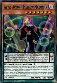 Abyss Actor - Mellow Madonna [LDS2-EN060] Common | Jomio and Rueliete's Cards and Comics