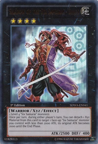 Shadow of the Six Samurai - Shien [SDWA-EN041] Ultra Rare | Jomio and Rueliete's Cards and Comics