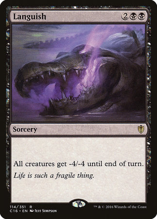 Languish [Commander 2016] | Jomio and Rueliete's Cards and Comics