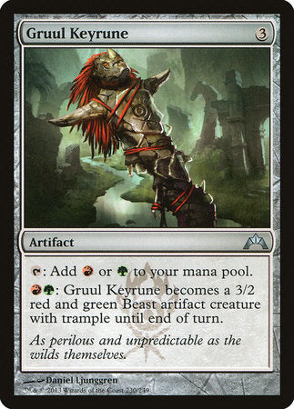 Gruul Keyrune [Gatecrash] | Jomio and Rueliete's Cards and Comics