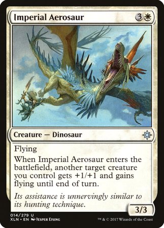 Imperial Aerosaur [Ixalan] | Jomio and Rueliete's Cards and Comics