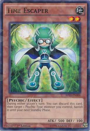 Time Escaper (Shatterfoil) [BP03-EN088] Common | Jomio and Rueliete's Cards and Comics