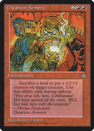 Dwarven Armory [Ice Age] | Jomio and Rueliete's Cards and Comics