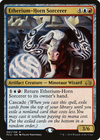 Etherium-Horn Sorcerer [Planechase Anthology] | Jomio and Rueliete's Cards and Comics