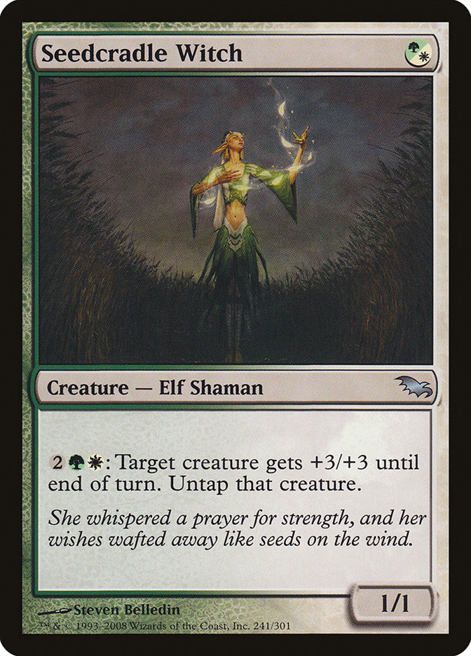 Seedcradle Witch [Shadowmoor] | Jomio and Rueliete's Cards and Comics