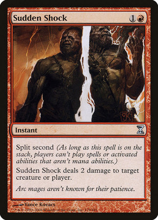 Sudden Shock [Time Spiral] | Jomio and Rueliete's Cards and Comics