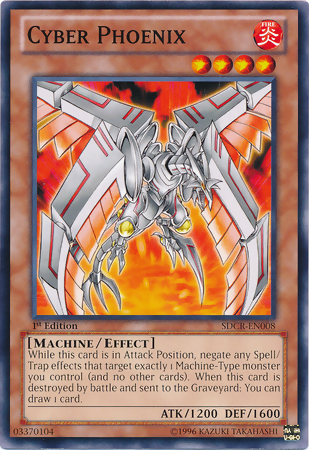 Cyber Phoenix [SDCR-EN008] Common | Jomio and Rueliete's Cards and Comics