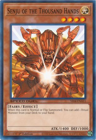 Senju of the Thousand Hands [SS04-ENA11] Common | Jomio and Rueliete's Cards and Comics