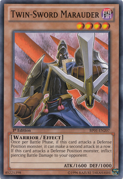 Twin-Sword Marauder [BP01-EN207] Common | Jomio and Rueliete's Cards and Comics