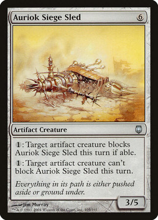 Auriok Siege Sled [Darksteel] | Jomio and Rueliete's Cards and Comics