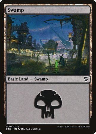 Swamp (300) [Commander 2018] | Jomio and Rueliete's Cards and Comics