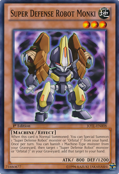 Super Defense Robot Monki [JOTL-EN008] Common | Jomio and Rueliete's Cards and Comics