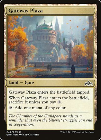 Gateway Plaza [Guilds of Ravnica] | Jomio and Rueliete's Cards and Comics
