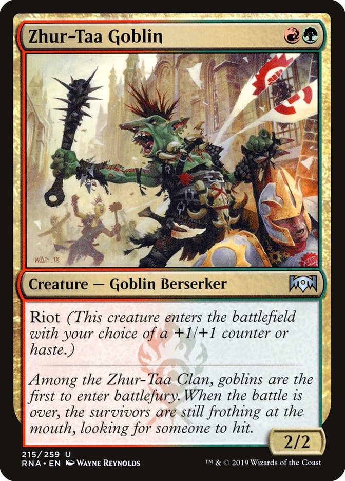 Zhur-Taa Goblin [Ravnica Allegiance] | Jomio and Rueliete's Cards and Comics