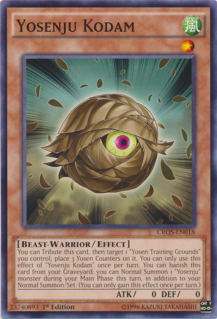 Yosenju Kodam [CROS-EN018] Common | Jomio and Rueliete's Cards and Comics