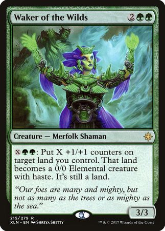Waker of the Wilds [Ixalan] | Jomio and Rueliete's Cards and Comics