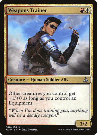 Weapons Trainer [Oath of the Gatewatch] | Jomio and Rueliete's Cards and Comics