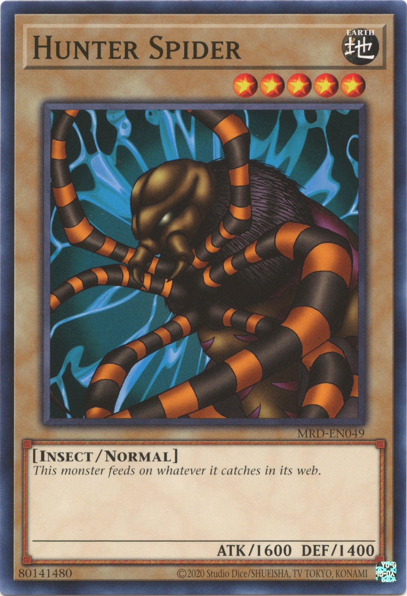 Hunter Spider (25th Anniversary) [MRD-EN049] Common | Jomio and Rueliete's Cards and Comics