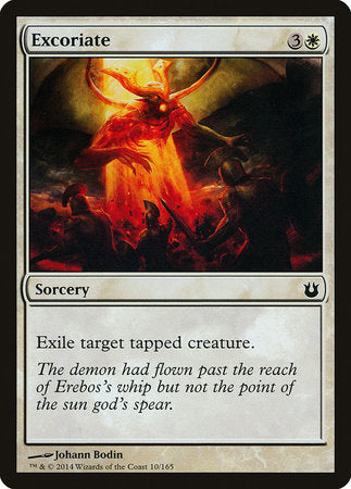 Excoriate [Born of the Gods] | Jomio and Rueliete's Cards and Comics