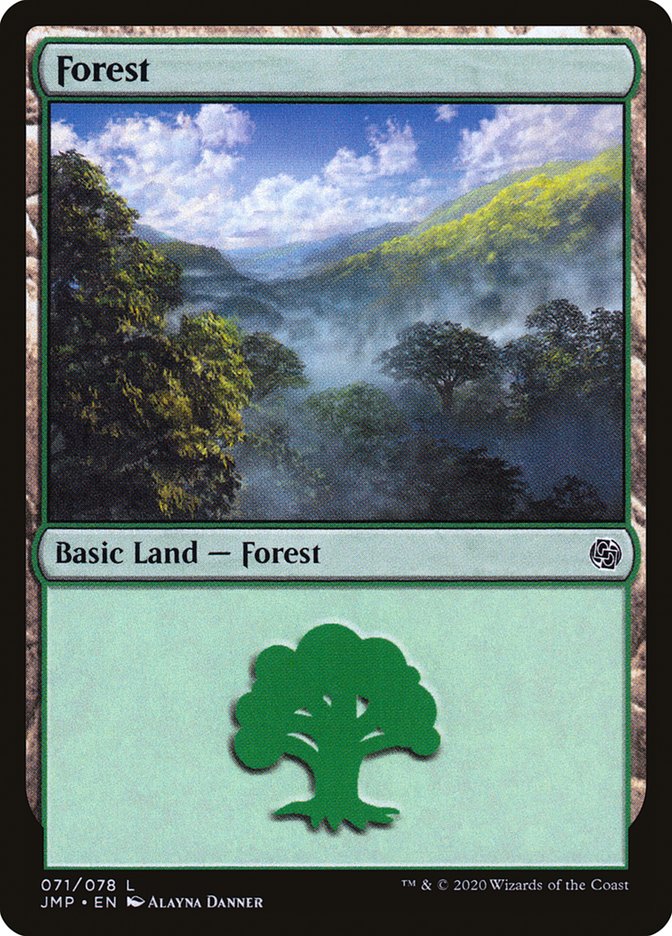 Forest (71) [Jumpstart] | Jomio and Rueliete's Cards and Comics