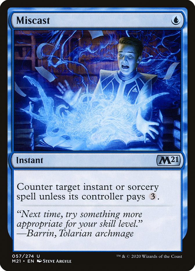 Miscast [Core Set 2021] | Jomio and Rueliete's Cards and Comics