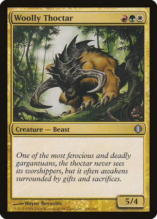 Woolly Thoctar [Shards of Alara] | Jomio and Rueliete's Cards and Comics