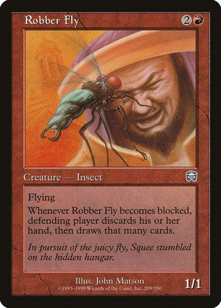 Robber Fly [Mercadian Masques] | Jomio and Rueliete's Cards and Comics