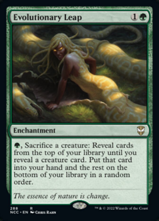 Evolutionary Leap [Streets of New Capenna Commander] | Jomio and Rueliete's Cards and Comics