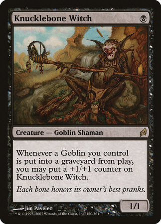 Knucklebone Witch [Lorwyn] | Jomio and Rueliete's Cards and Comics