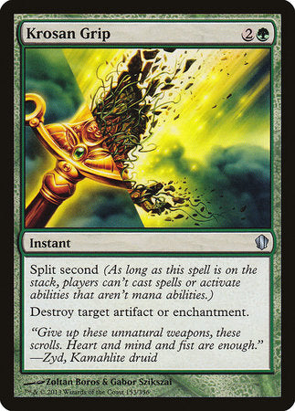 Krosan Grip [Commander 2013] | Jomio and Rueliete's Cards and Comics