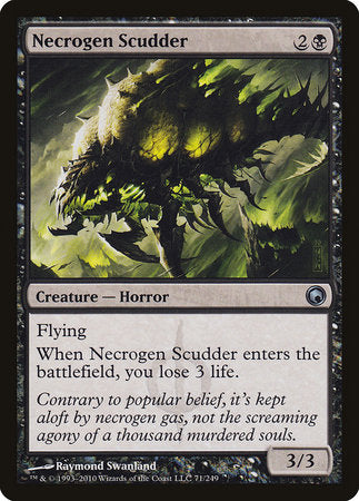Necrogen Scudder [Scars of Mirrodin] | Jomio and Rueliete's Cards and Comics