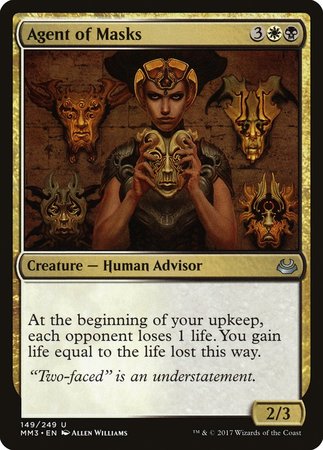 Agent of Masks [Modern Masters 2017] | Jomio and Rueliete's Cards and Comics