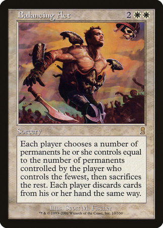 Balancing Act [Odyssey] | Jomio and Rueliete's Cards and Comics