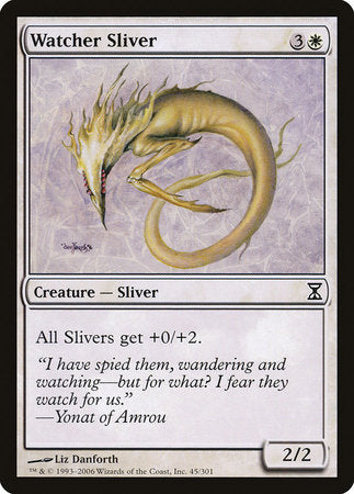 Watcher Sliver [Time Spiral] | Jomio and Rueliete's Cards and Comics