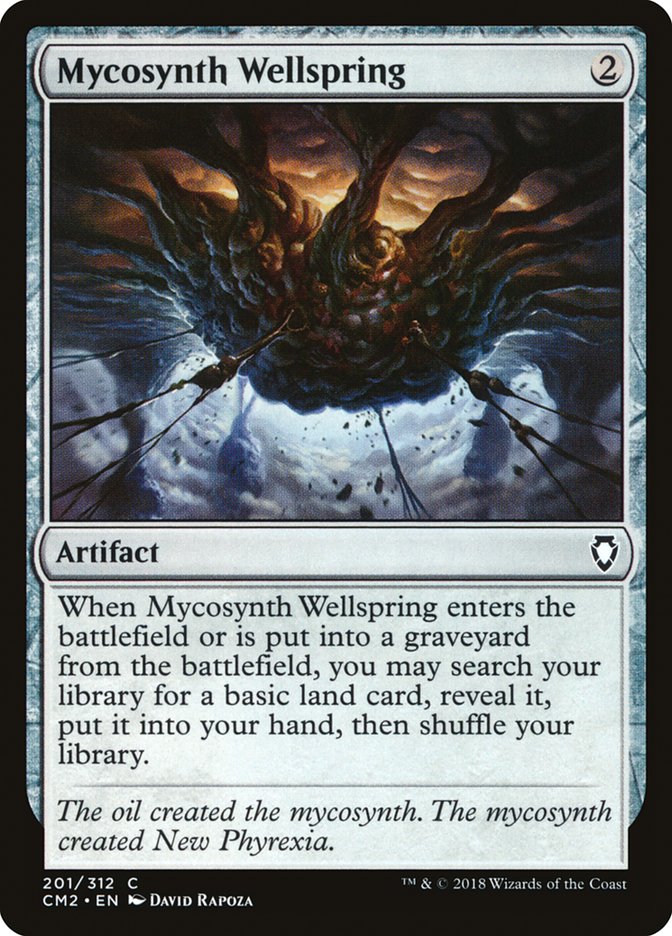 Mycosynth Wellspring [Commander Anthology Volume II] | Jomio and Rueliete's Cards and Comics