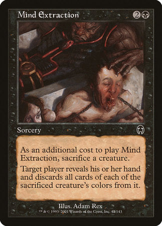 Mind Extraction [Apocalypse] | Jomio and Rueliete's Cards and Comics
