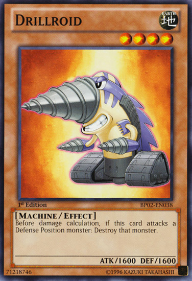 Drillroid [BP02-EN038] Mosaic Rare | Jomio and Rueliete's Cards and Comics