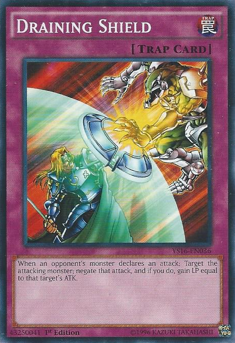 Draining Shield [YS16-EN036] Common | Jomio and Rueliete's Cards and Comics