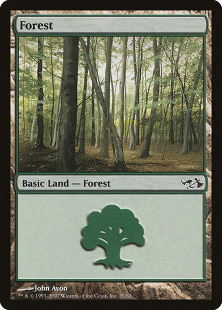 Forest (29) [Duel Decks: Elves vs. Goblins] | Jomio and Rueliete's Cards and Comics