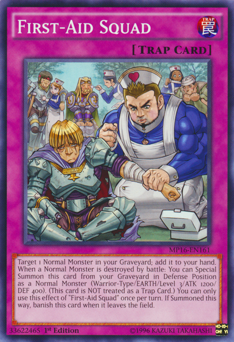 First-Aid Squad [MP16-EN161] Common | Jomio and Rueliete's Cards and Comics