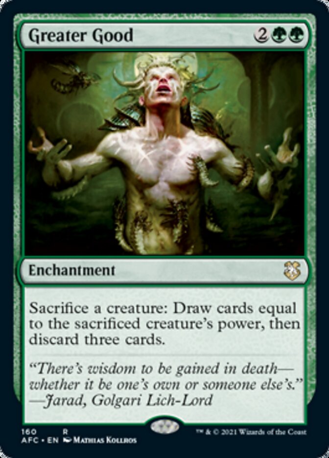 Greater Good [Dungeons & Dragons: Adventures in the Forgotten Realms Commander] | Jomio and Rueliete's Cards and Comics